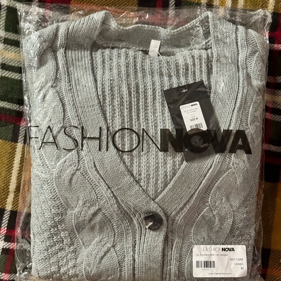 Go Anywhere With You Cardigan - Sage - Picture 2 of 2